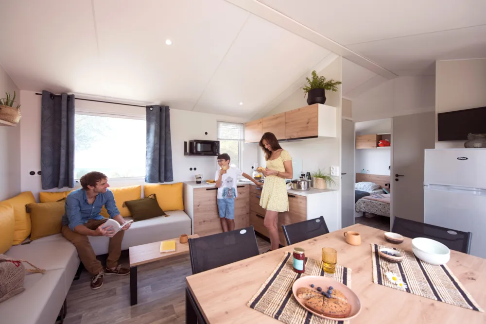 Location - Cottage Tribu Confort Climatisé / D - Camping Club Le Littoral - MS Vacances