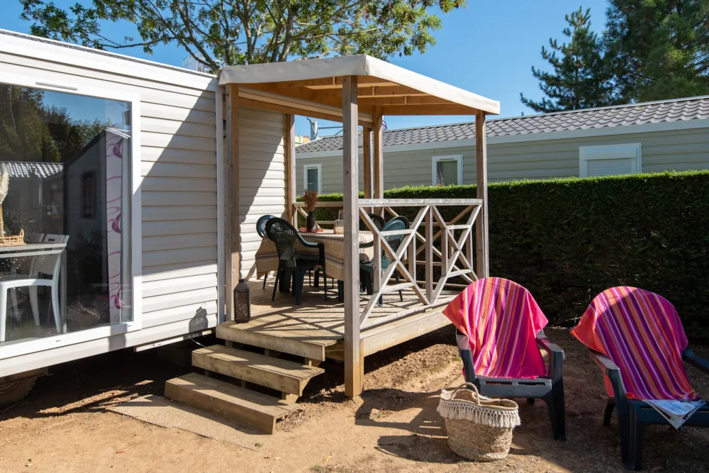 Location - Cottage Malaga Classic Climatisé / D - Camping Club Le Littoral - MS Vacances