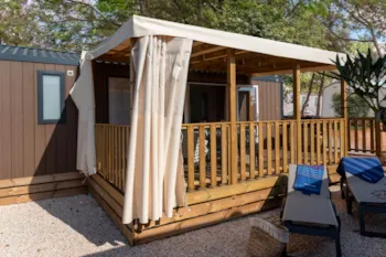 Mietunterkunft - Cottage Toscane Premium - Fußgangerzone / D - Camping Club MS Le Littoral