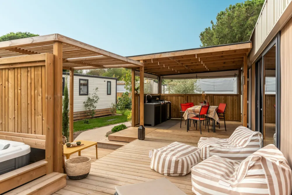 Location - Otello Livia Signature & Spa - Quartier Piéton / S - Camping Club Le Littoral - MS Vacances