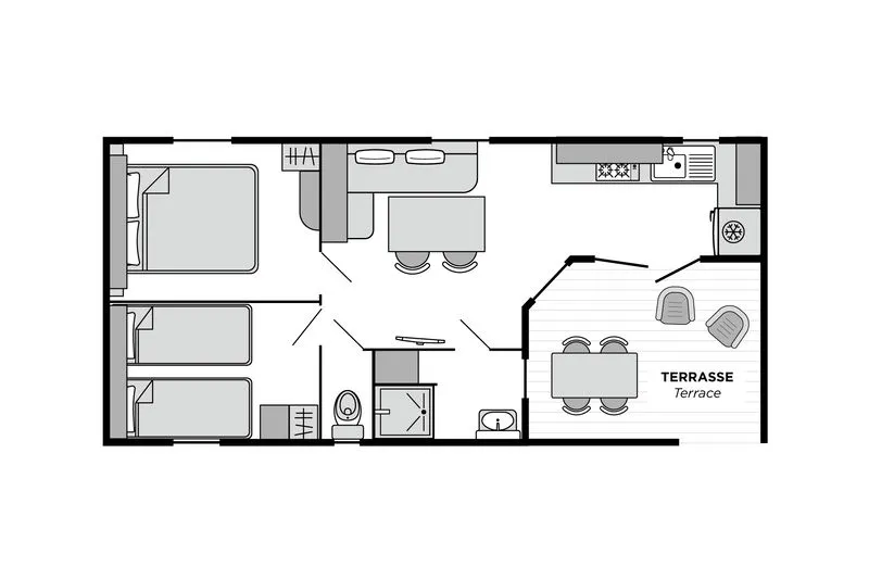 Cottage Soléo Confort Climatisé / D