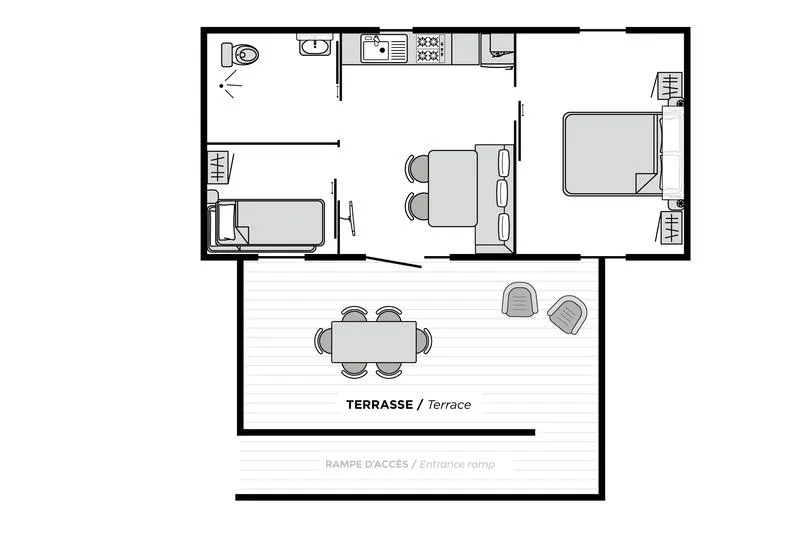 Cottage Access' Confort Climatisé / D
