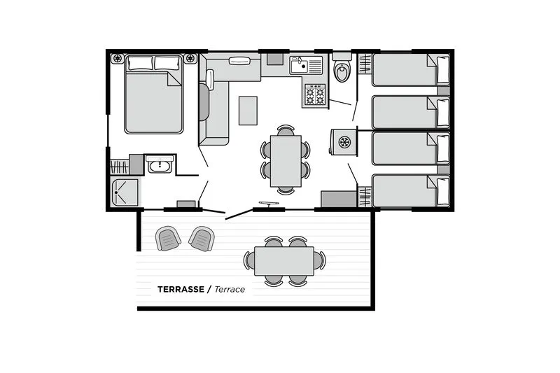 Cottage Nirvana Classic Climatisé / D
