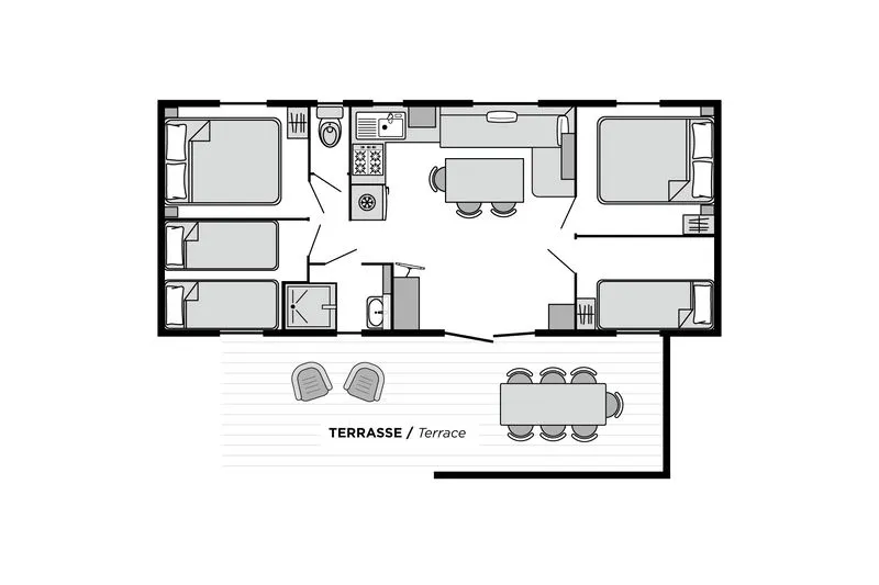 Cottage Family Confort Climatisé / D