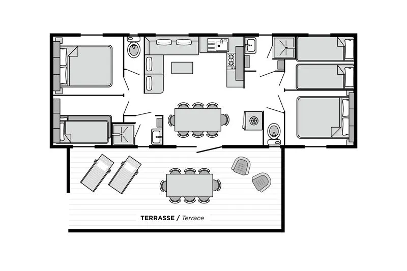 Cottage Tribu Confort Climatisé / D