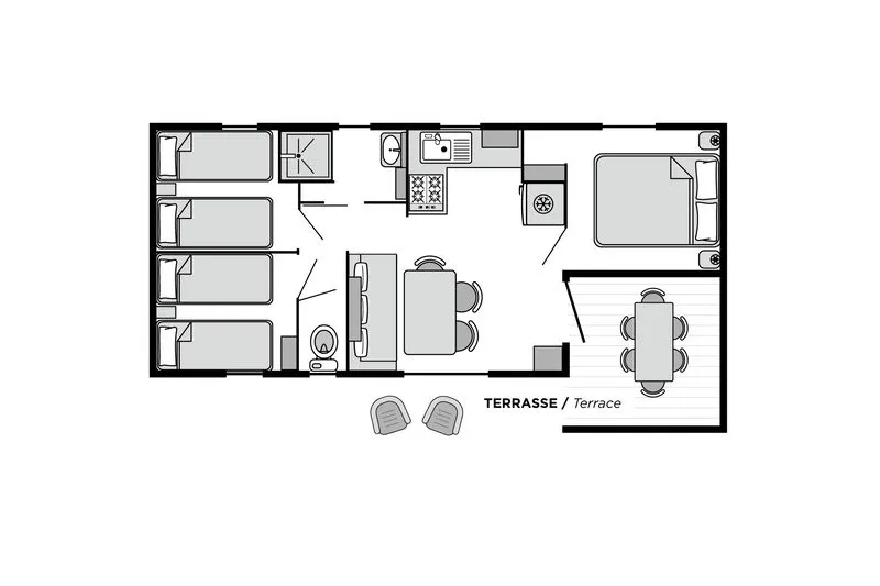 Cottage Malaga Confort Climatisé / S
