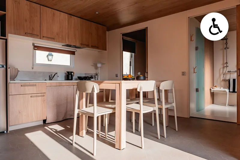 Location - Cottage Access' Pmr Confort Climatisé / S - Camping Club Le Littoral - MS Vacances