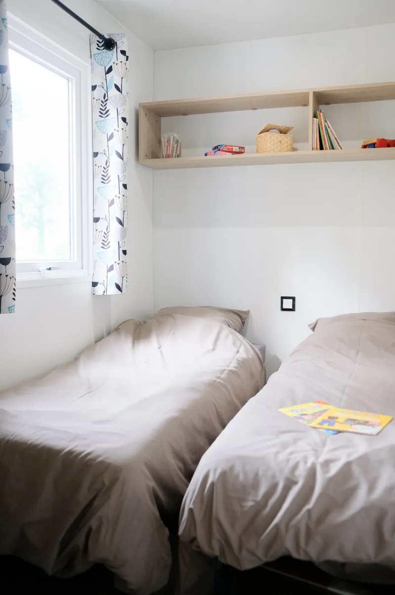 Camping Les Rives De L'adour - Mobil-Home Xxl - 37 M² - 4 Chambres - 1 Salle De Bain - 1 Wc