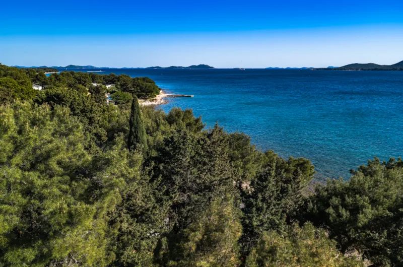 Emplacement De Camping Vue Sur La Mer Adriatique 10X10m