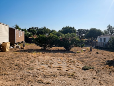 Camping site with electricity