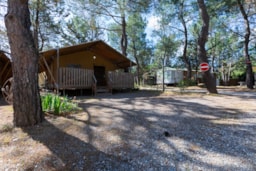 Accommodation - Lodge Terracotta Confort 38M² (2 Bedrooms) + 1 Parking - Flower Camping les Chênes Rouges