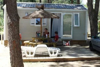 Mietunterkunft - Mobilheim Confort Ceret 23M² - 2 Zimmer - Ohne Klimaanlage - Ohne Tv - Airotel Camping Le Soleil