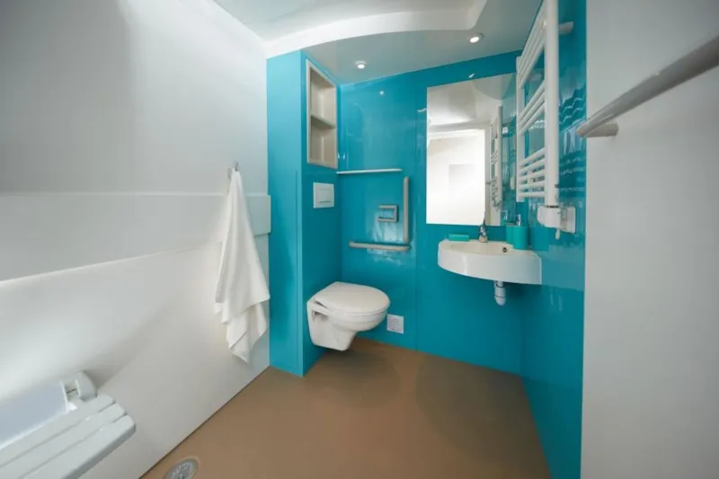 Mobil Home Pmr (Personne À Mobilité Réduite) 2 Chambres, Climatisation, Tv