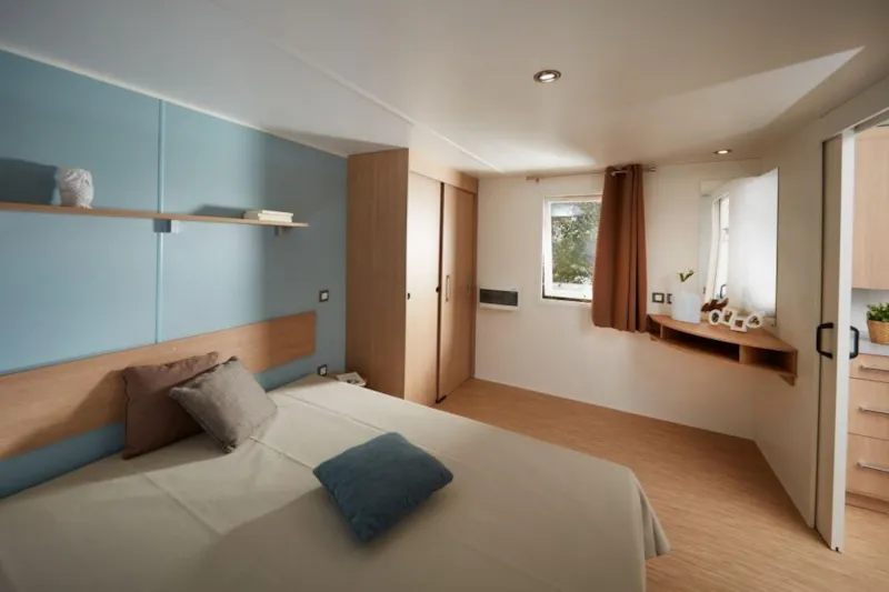 Mobil Home Pmr (Personne À Mobilité Réduite) 2 Chambres, Climatisation, Tv