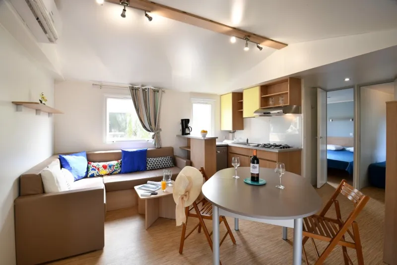 Mobil Home Family 4 Chambres, Climatisation, Tv, Lave Vaisselle