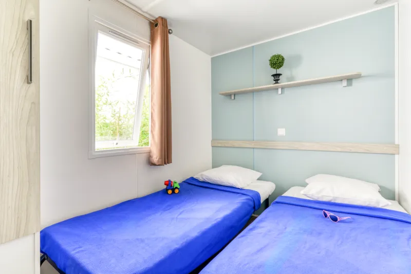 Mobil Home Pyrénées 2 Chambres, Climatisation, Tv