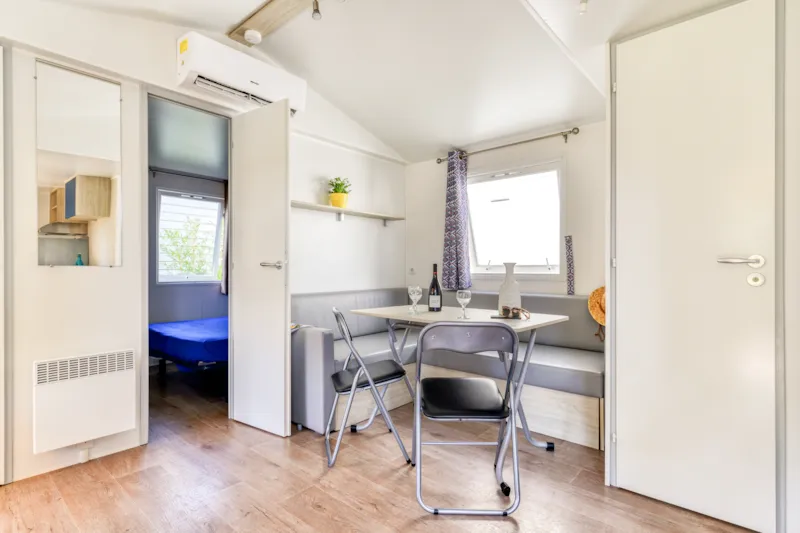 Mobil Home Pyrénées 2 Chambres, Climatisation, Tv