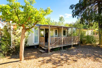 Mietunterkunft - Mobilheim Family 4 Zimmer, Klimaanlage, Fernsehen, Spüllmachine - Camping Argeles Vacances