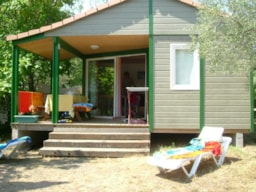 Huuraccommodatie(s) - Chalet  Fabre 35M² - Camping L'OLIVERAIE