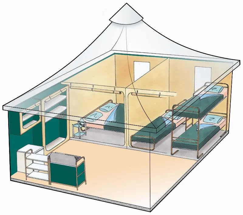 Bungalow Toilé 16M² Souillac Dim Sans Sanitaires (Dimanche Au Dimanche)