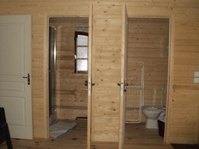 Wooden Chalet 31m² with private facilities