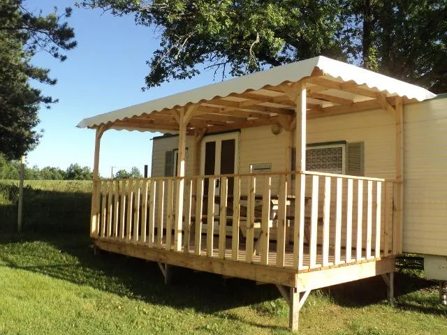 Mobil-Home 21M² Lot / 2 Chambres - Terrasse Couverte (Dimanche)