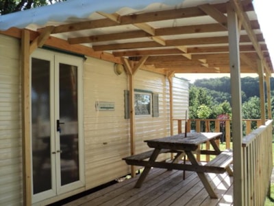 Mobil-Home 21m² / 2 bedrooms - sheltered terrace (Sunday)