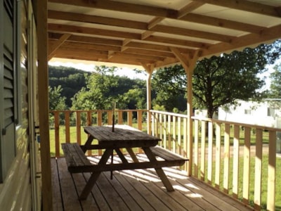 Mobil-Home 21m² / 2 bedrooms - sheltered terrace (Sunday)