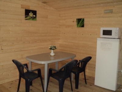 Wooden Chalet 31m² with private facilities