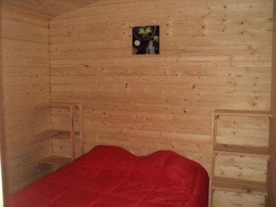 Wooden Chalet 31m² with private facilities