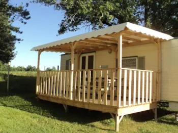 Huuraccommodatie(s) - Stacaravan 21M² / 2 Slaapkamers - Overdekt Terras (Zaterdag) - Camping Bellevue