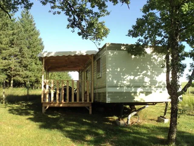 Mobil-Home 21M² Dordogne 5 Pers / 2 Chambres - Terrasse Couverte (Samedi)