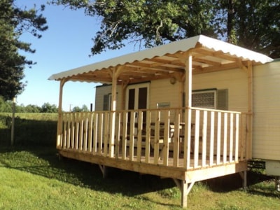 Mobil-Home 21m² / 2 bedrooms - sheltered terrace (Sunday)