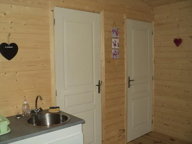 Chalet Bois 31M² Rocamadour 3 Chambres - 6 Places Avec Sanitaires Samedi