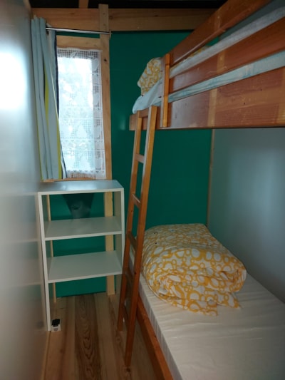 Bungalow toilé MARTEL  AVEC sanitaires 30 m2 (samedi au samedi) 6 Personnes