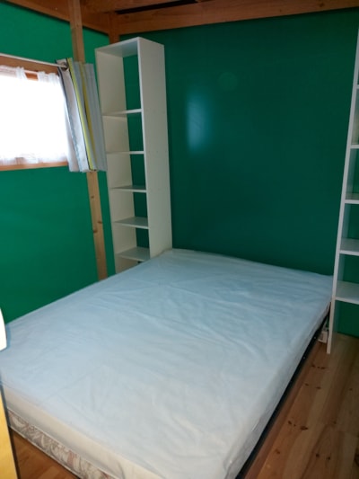 Bungalow toilé MARTEL  AVEC sanitaires 30 m2 (samedi au samedi) 6 Personnes