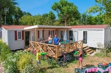 Location - Mobil-Home Tribu + Top Presta - image n°4 - Capfun - Domaine Le Grand Lierne