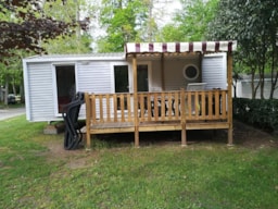 Accommodation - Mobile Home 28M²  O'hara 5 Persons - Camping La Grande Tortue
