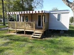 Accommodation - Mobil Home Rivièra Suite 31 M², 2 Bedrooms - Camping La Grande Tortue
