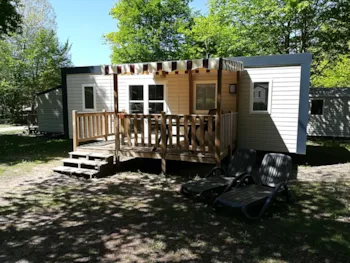 Mietunterkunft - Mobilheim Alize - Tv - Camping La Grande Tortue