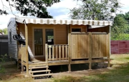 Accommodation - Mobile Home 4P - 28 M² Super Mercure - Camping La Grande Tortue