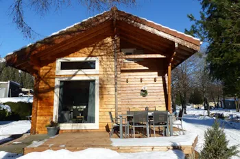 Mietunterkunft - Hütte Luxe 2 Zimmer 53M² - Tv - Handtücher Vorhanden - Camping Sunêlia Le Domaine de Champé