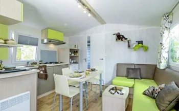 Mietunterkunft - Loisir Pacifique 3 Zimmer 40M² - Tv - Camping Sunêlia Le Domaine de Champé