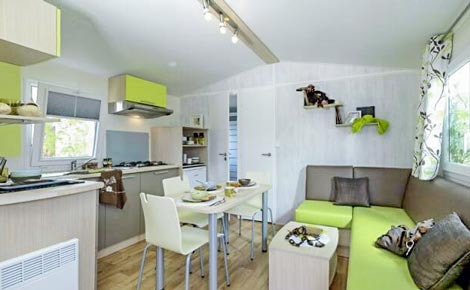 Loisir Pacifique 3 chambres 40m² - TV - Terrasse couverte