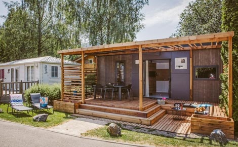 Sunêlia Luxe Taos 3 chambres / 2 salles de bain 40m² - TV - LV - Terrasse couverte - Linge fourni