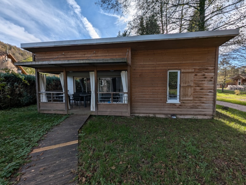 Sunêlia Luxe Fabre 2 chambres 34m² - TV - LV - Terrasse couverte - linge fourni