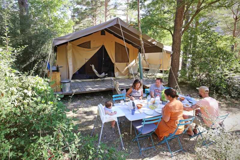 Sweet + Wood&Canvas tent