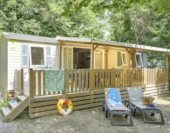 Mietunterkunft - Mobilheim Ciela Privilège - 4 Schlafzimmer - Camping Terra Verdon