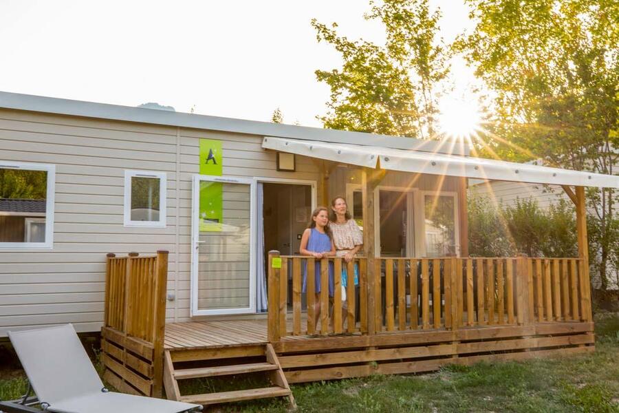 Accommodation - Mobile-Home Ciela Family  - 3 Bedrooms - Camping Terra Verdon