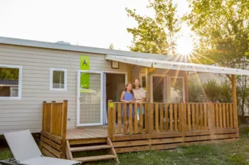 Mietunterkunft - Mobilheim Ciela Family - 3 Zimmer - Camping Terra Verdon
